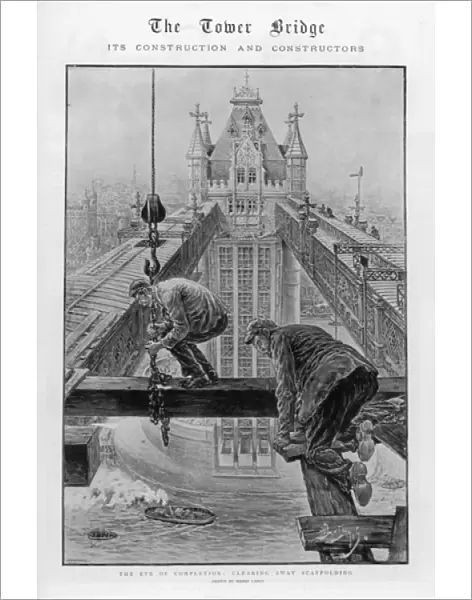 Tower Bridge  /  Scaffolding