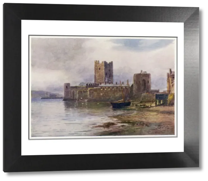Framed Print : Carrickfergus Castle Print Framed Print : Carrickfergus Castle Print
