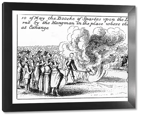 Burning a Book 1643