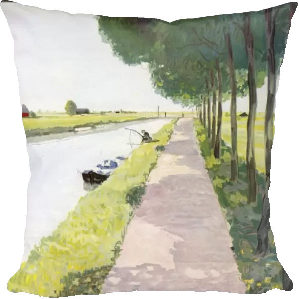 Netherlands Canal Scene