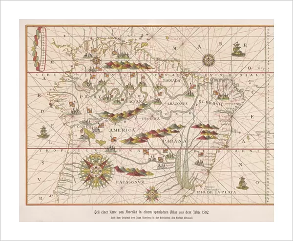 Map  / s America 1582