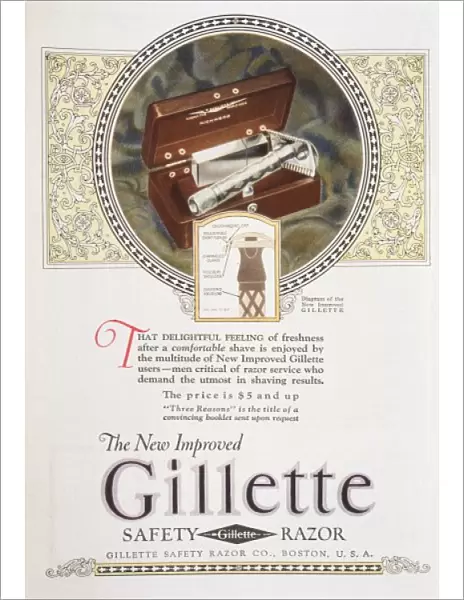 Advert  /  Gillette Razor
