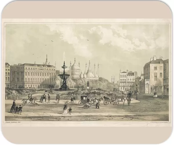 Brighton  /  Old Steine 1840