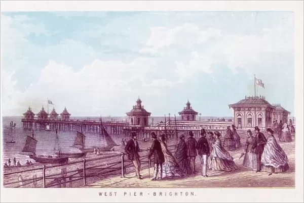 Brighton  /  West Pier 1865