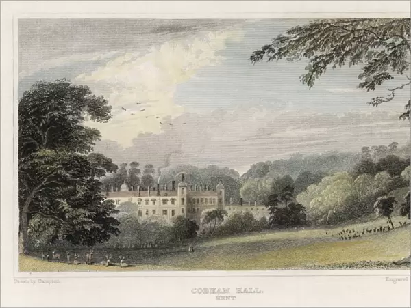 Cobham Hall  /  Kent  /  1830