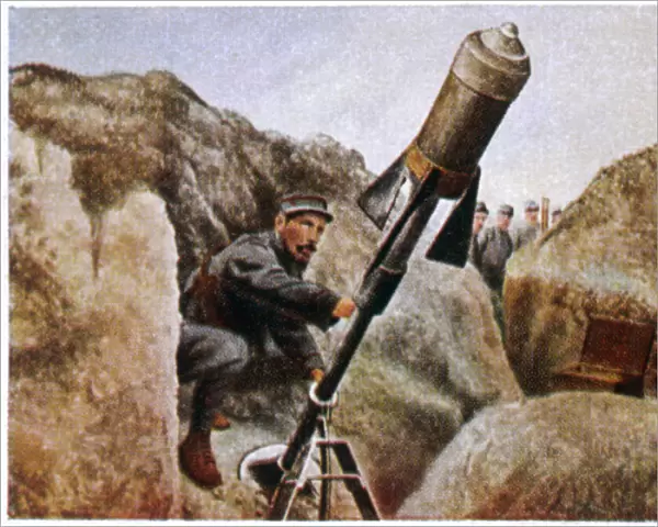 Ww1  /  French Mortar