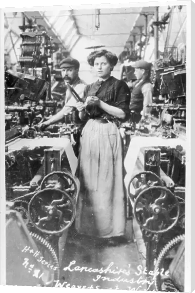 Lancashire Weaver  /  1890S