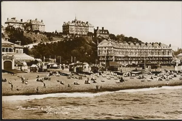 Folkestone  /  Beach 1931
