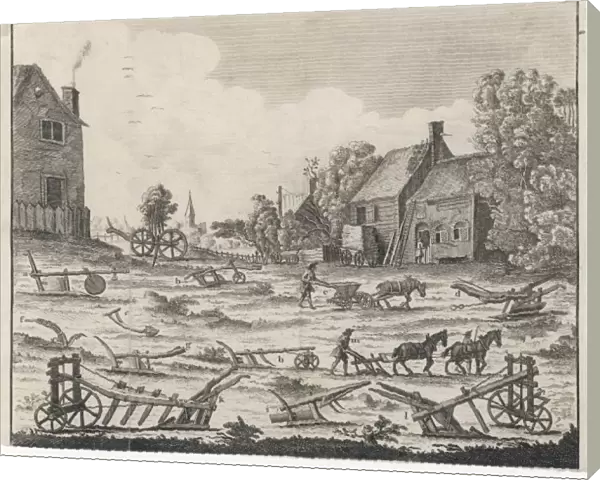 Ploughing Circa 1745