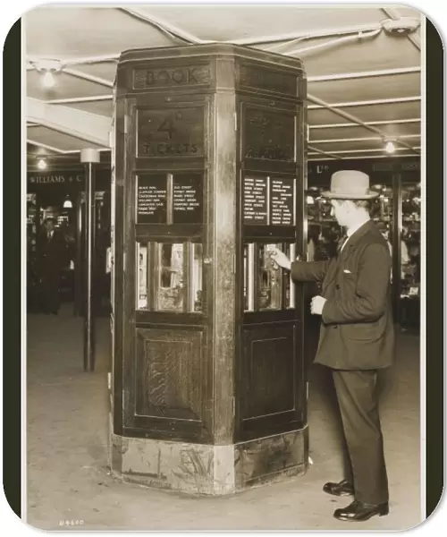 Rail Ticket Machine  /  1928