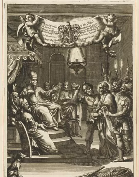 Jesus with Priests