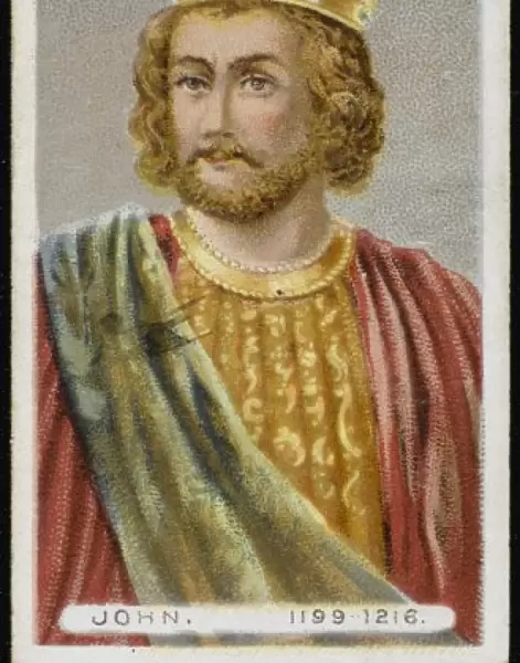 King John  /  Cig Card