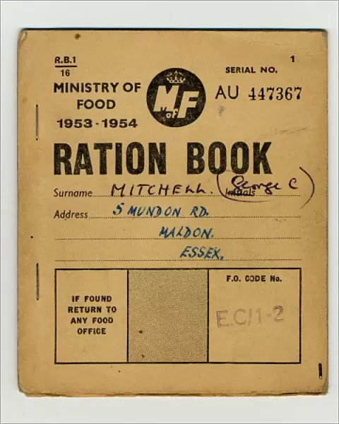 RATIONING 1953-54