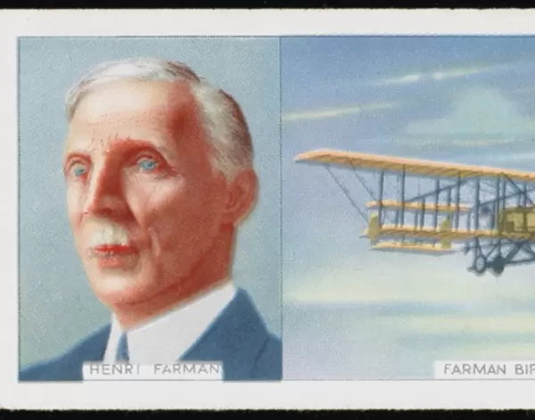 Farman  /  Biplane Cig Card