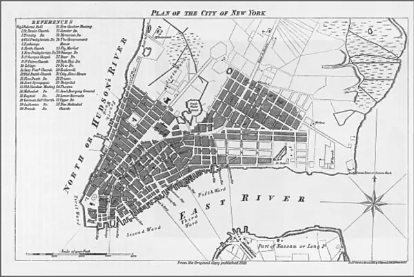 Map of New York 1789