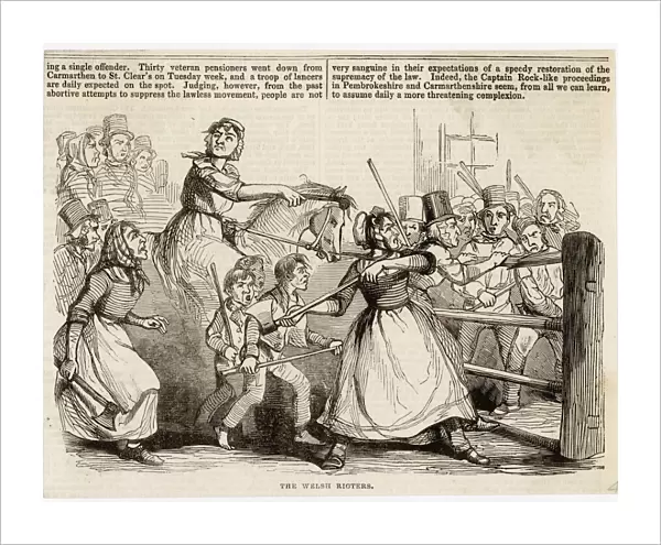 Rebecca Riots  /  1843