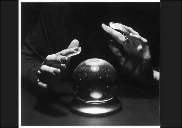 Hands and Crystal Ball