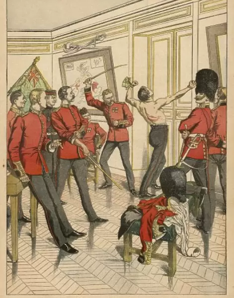 Flogging of Guards 1903