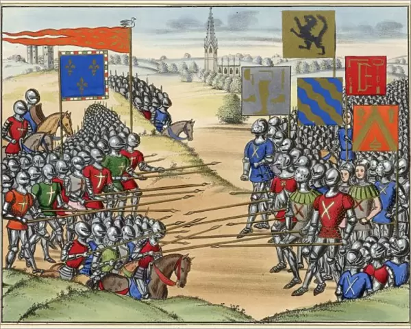 French Defeat Flemish