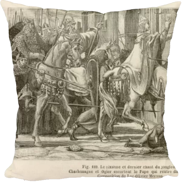 Charlemagne Escorts Pope