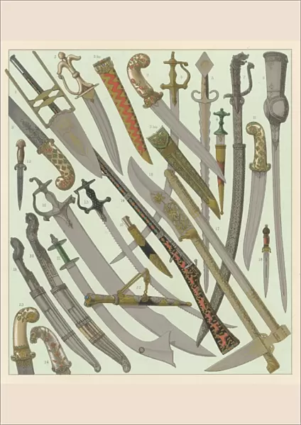 Swords & Daggers  /  Racinet