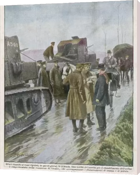 Military Checkpoint 1920