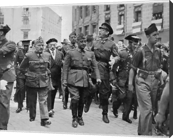 Franco at Burgos  /  1936