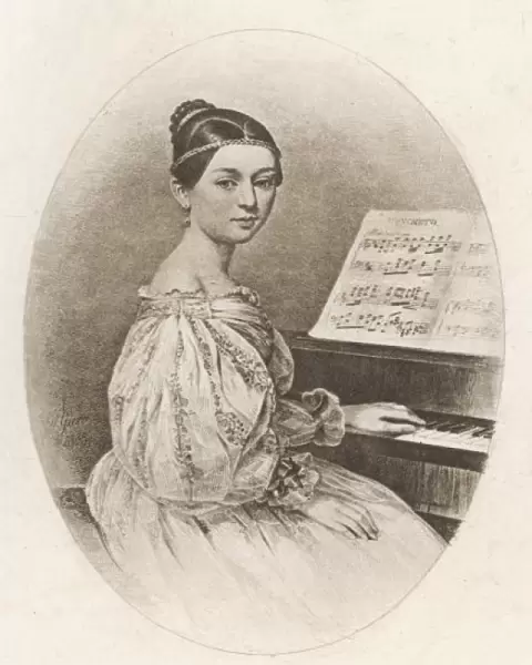 Clara Schumann  /  Young