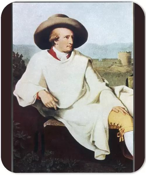 Goethe  /  Large Hat Ptg