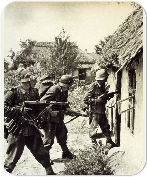 Germans Search House