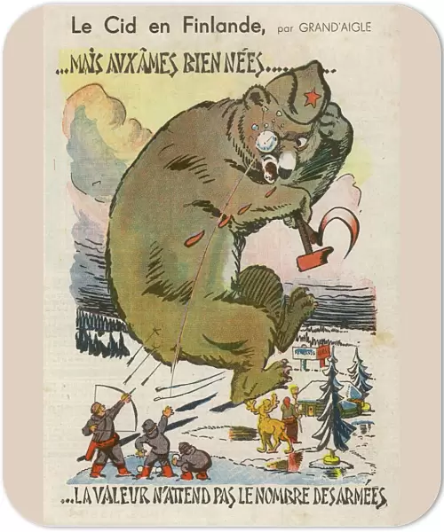 Cartoon Re Finland War