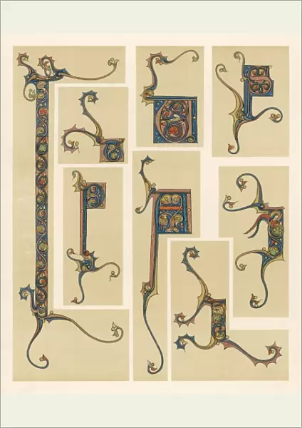 French Ornamental Letter