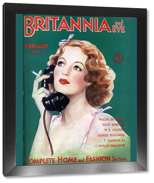 Cover of Britannia and Eve, February 1936