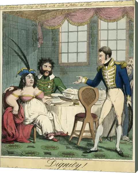 Caroline & Bergami  /  1819