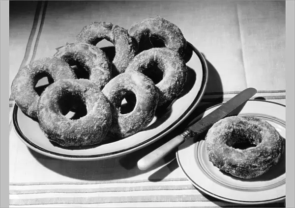 Sugared Ring Doughnuts