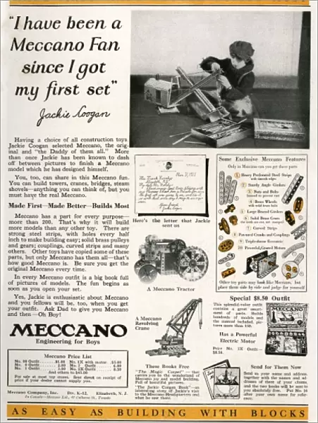 J. Coogan W  /  Meccano 1925