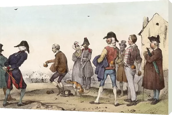 Game of Boules  /  1850