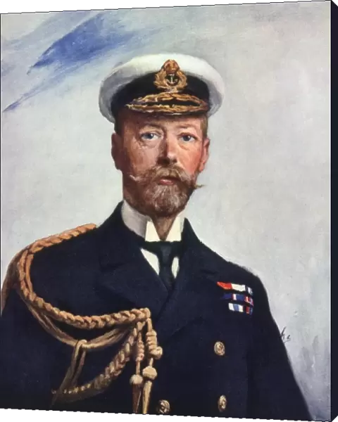 George V in Naval Garb