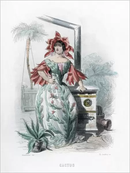 Grandville Cactus 1847