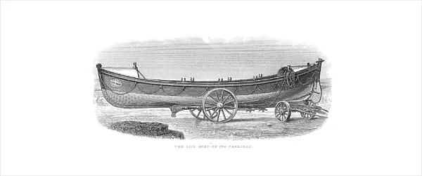 Lifeboat on Carriage