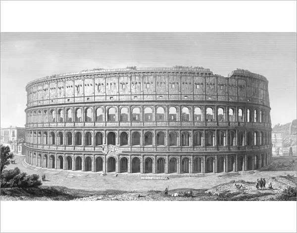 Rome  /  Colosseum 1855