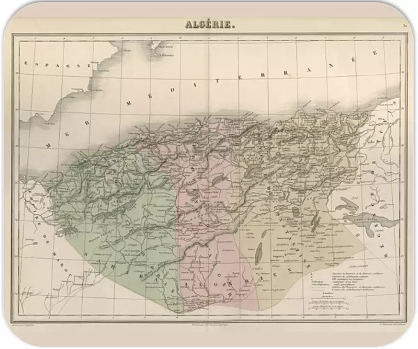 Map  /  Africa  /  Algeria C1850