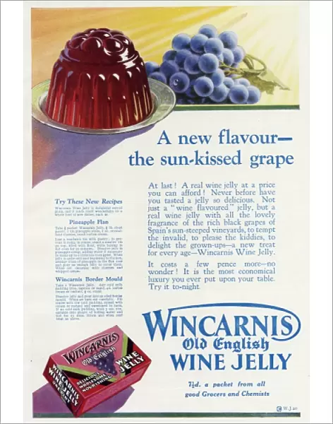 Wincarnis Wine Jelly Ad