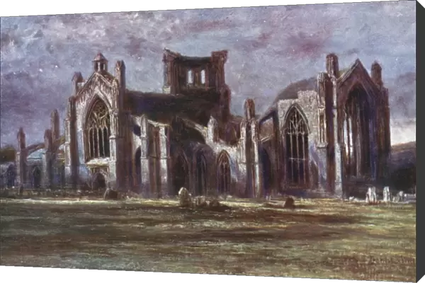Melrose Abbey 1907