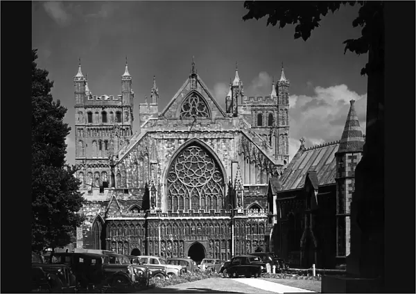 Exeter Cathedral 1950S
