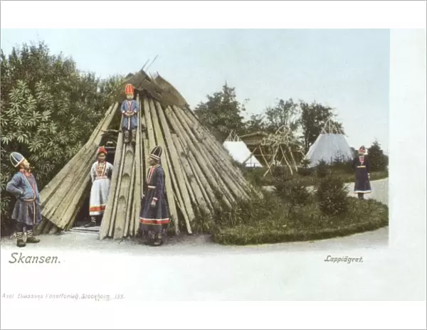 Sami People - Display at Skansen, Sweden