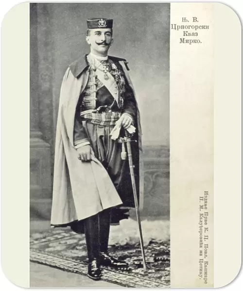 Prince Mirko Dimitri Petrovic-Njegos of Montenegro