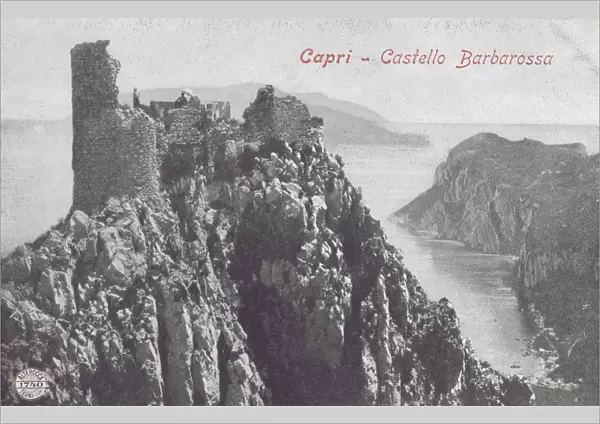 Capri, Italy - Castello Barbarossa
