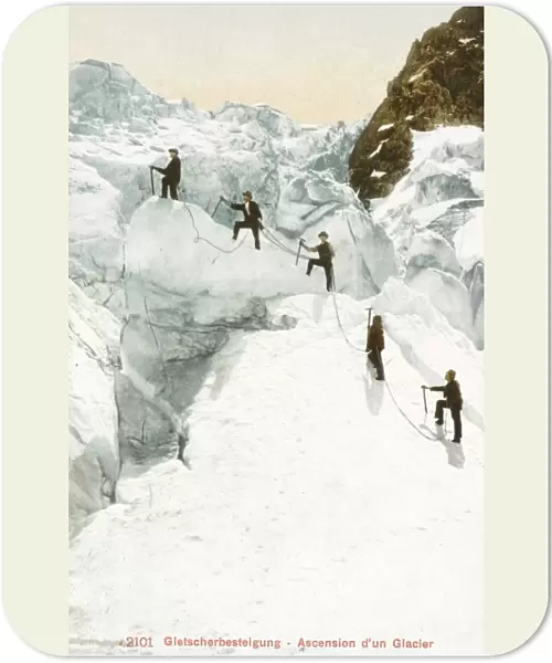 Switzerland - Ascending a glacier