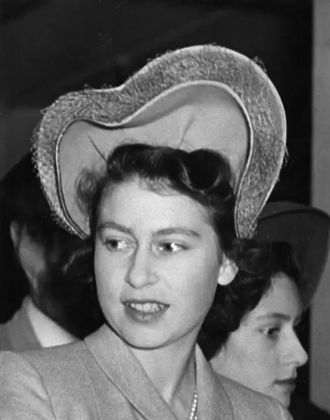Princess Elizabeth in a hat